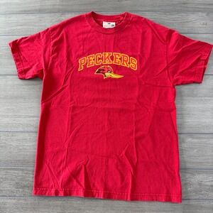 Steve & Barrys Pecker University Sportswear Red T Shirt Mens Large